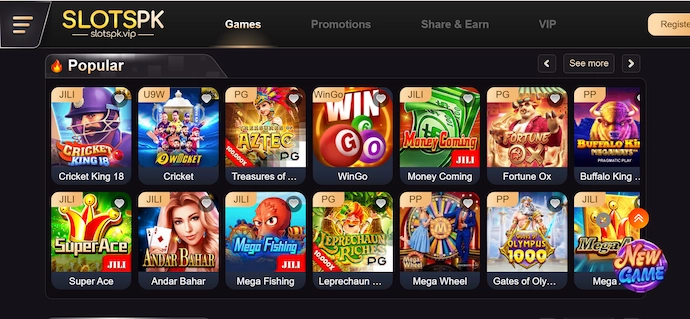 SLOTS PK Game Download